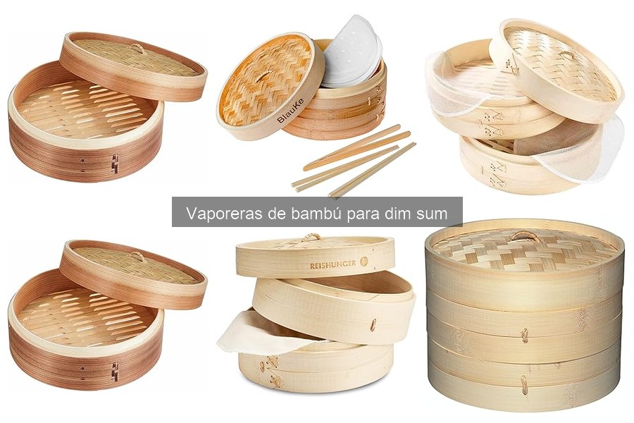 Ventajas de usar vaporera de bambú para dim sum en casa