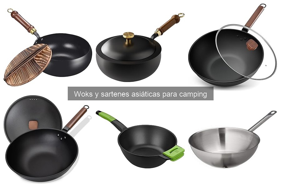 Ventajas de Woks y Sartenes Asiáticas para Camping