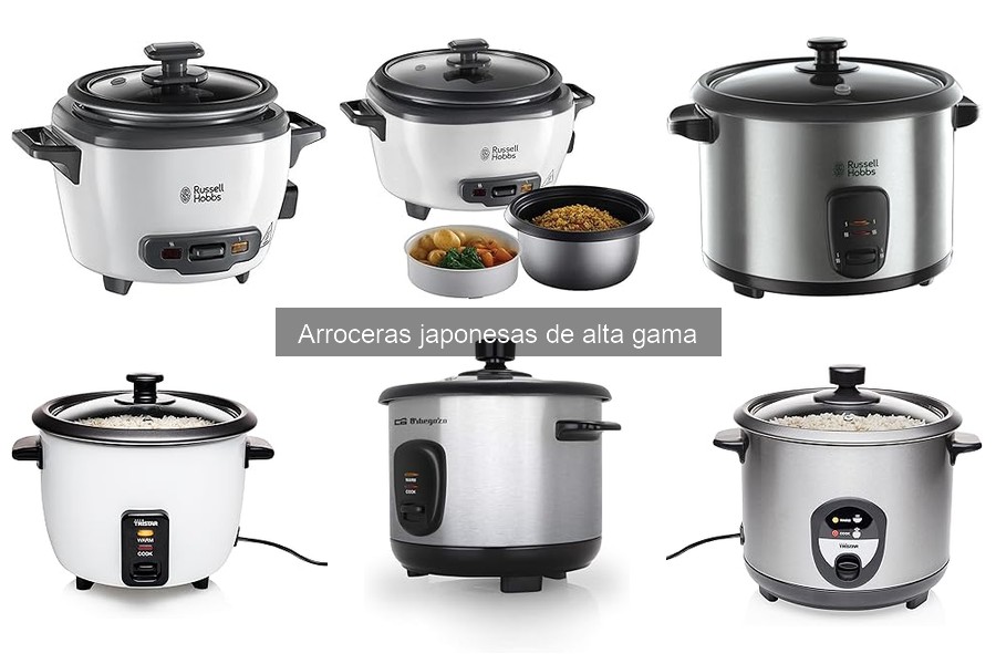 Ventajas y desventajas de las arroceras japonesas de alta gama
