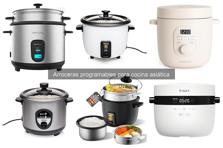 Ventajas y desventajas de una arrocera programable