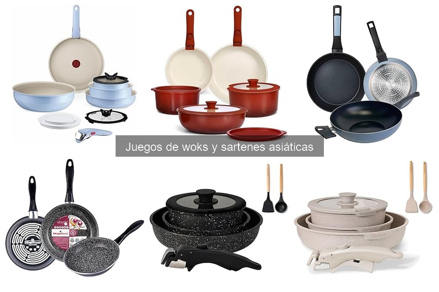 Ventajas y desventajas de woks de acero al carbono