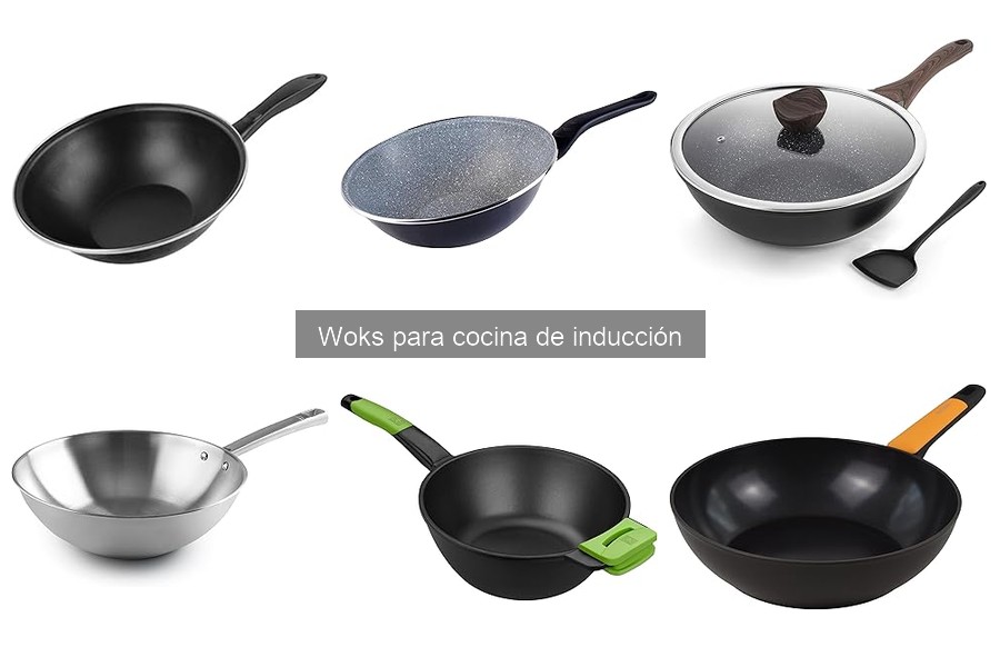 Wok para cocina de inducción: características y beneficios